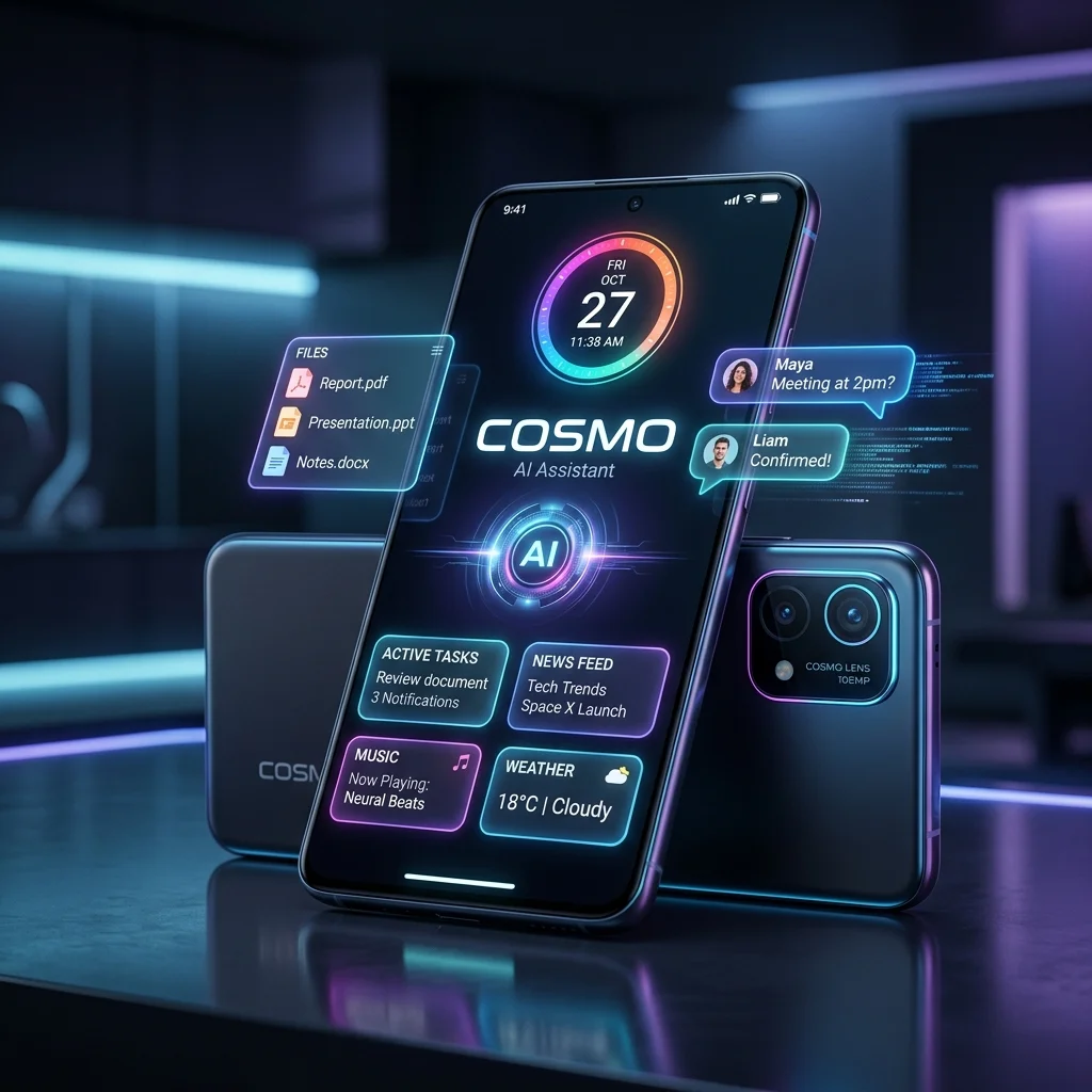 Google's Secret 'COSMO' AI Assistant Briefly Leaks on the Play Store