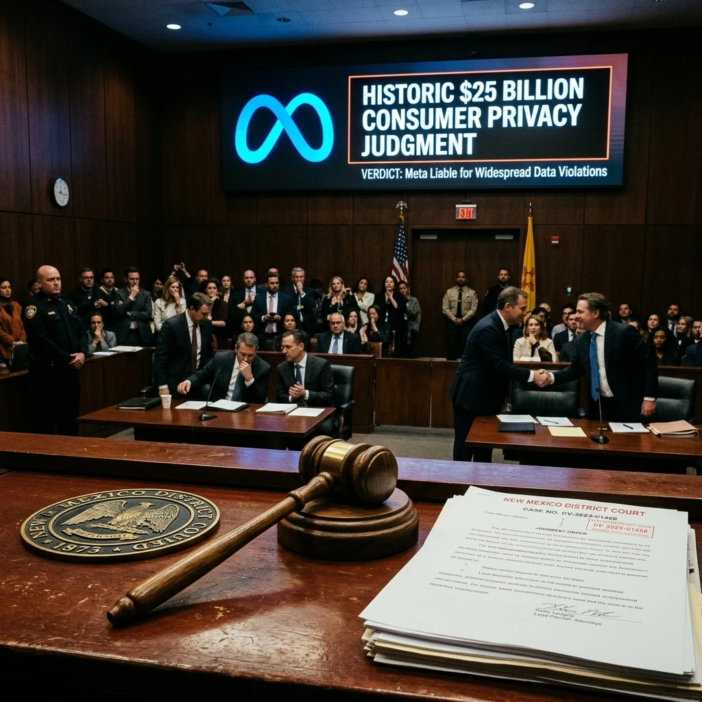 Meta Hit With Historic $25B Privacy Judgment as New Mexico AG Puts Frontier AI on Notice